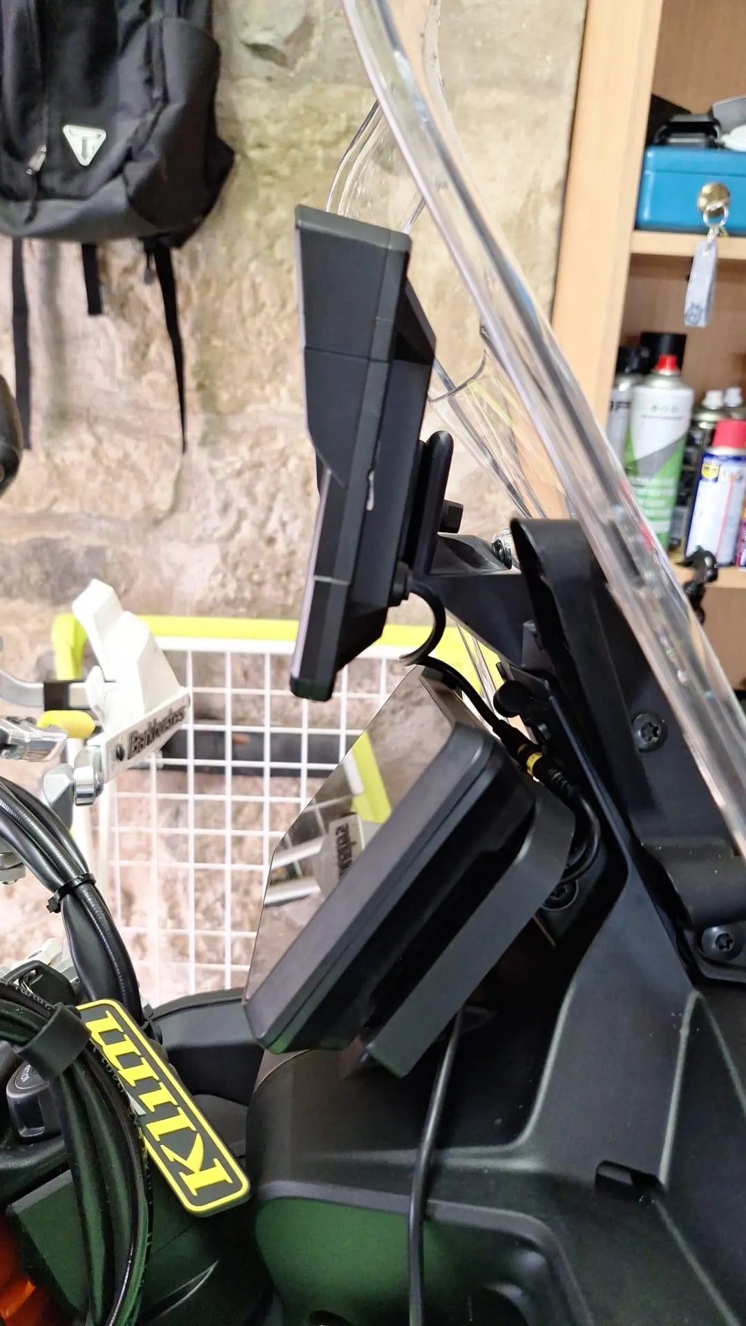 Soporte de navegación GPS Carpuride W702 / W502 para KTM 890 R/S SMT Adventure 2023-2024