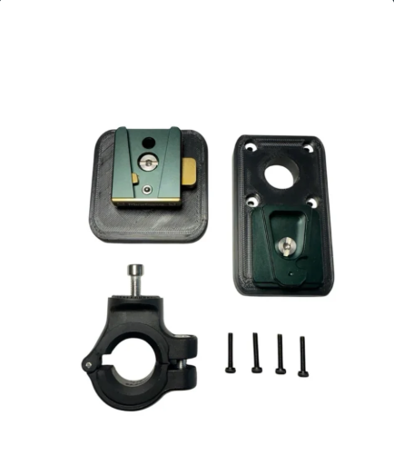 Soporte GPS AMPS/Carpuride/Garmin/ extríible para barras horizontales de moto