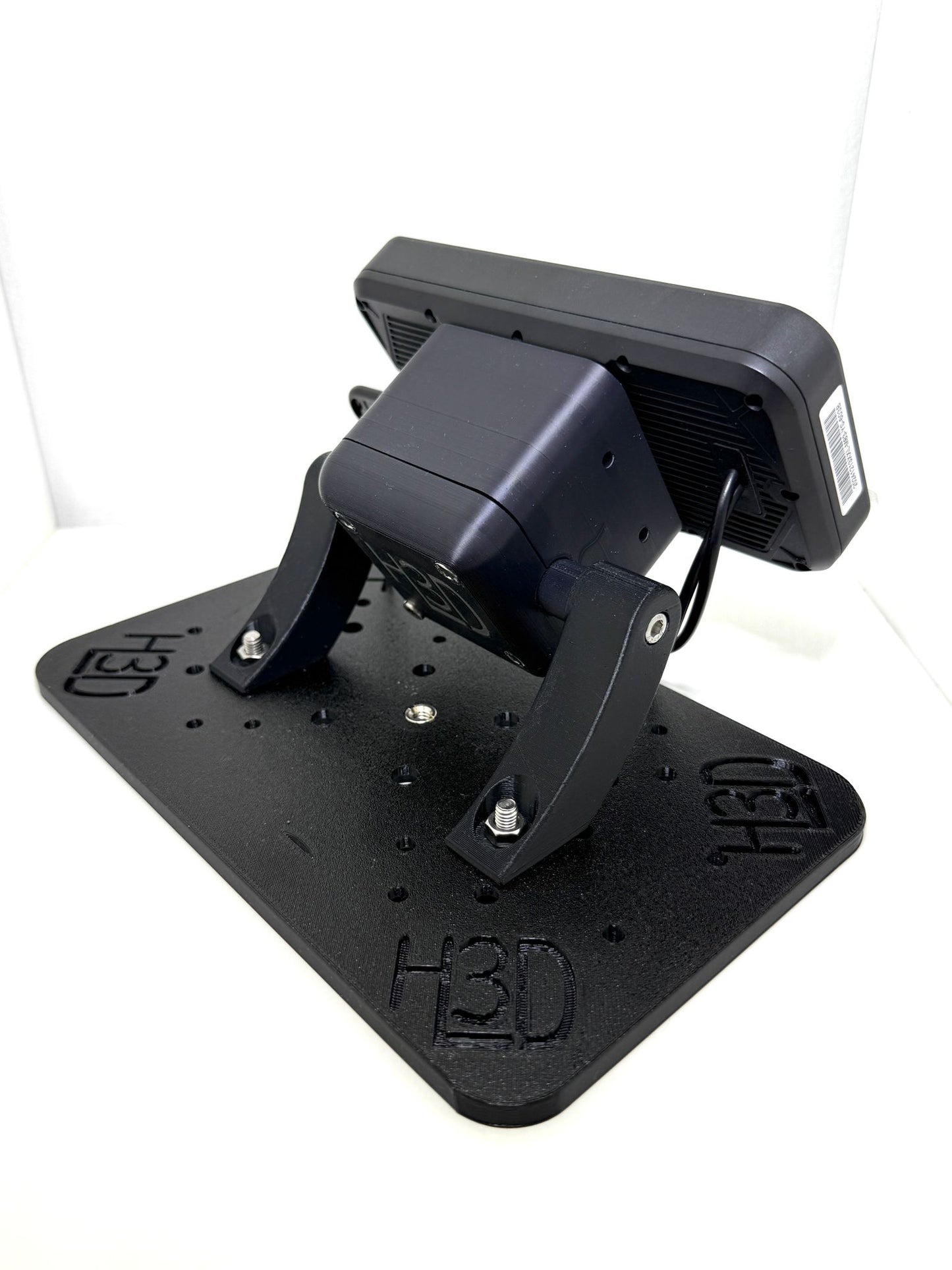 SOPORTE integral EXTRAÍBLE de GPS, Carplay, Smartphone, etc... para barra de motos