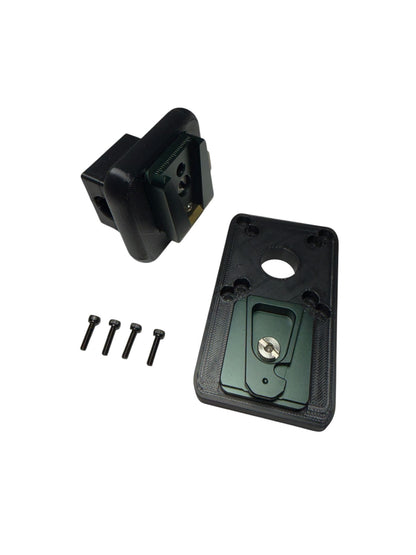 Soporte GPS AMPS/Carpuride/Garmin/ extríible para barras horizontales de moto